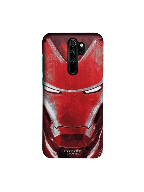 

macmerise Red Marvel Comics Charcoal Art Iron Man Xiaomi Redmi Note 8 Pro Back Case
