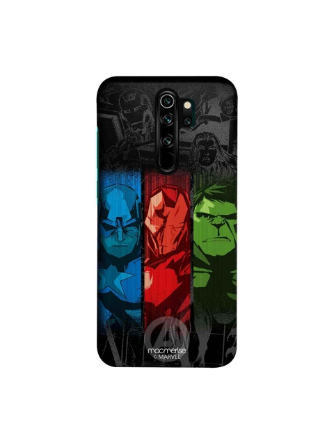 

macmerise Black & Red Marvel Comics Avengers Sketch Sublime Xiaomi Redmi Note 8 Pro Back Case
