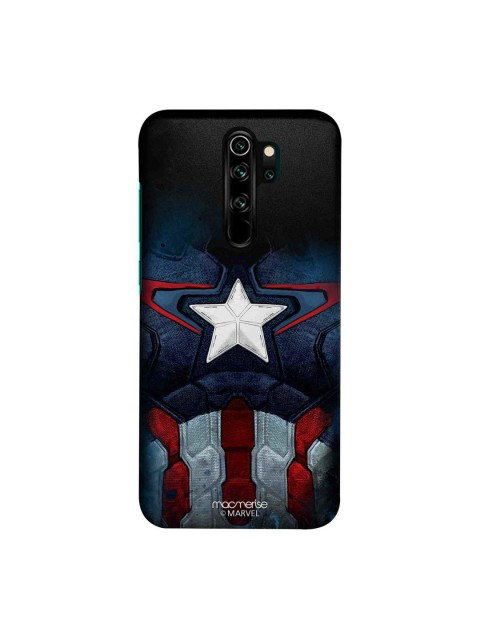 

macmerise Blue & Grey Marvel Comics Captain America Suit Sublime Xiaomi Redmi Note 8 Pro Back Case