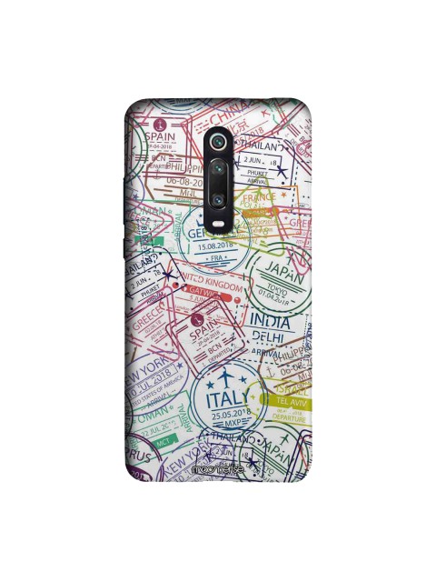 

macmerise White & Red Immigration Stamps Classic Sublime Xiaomi Redmi K20 Pro Case