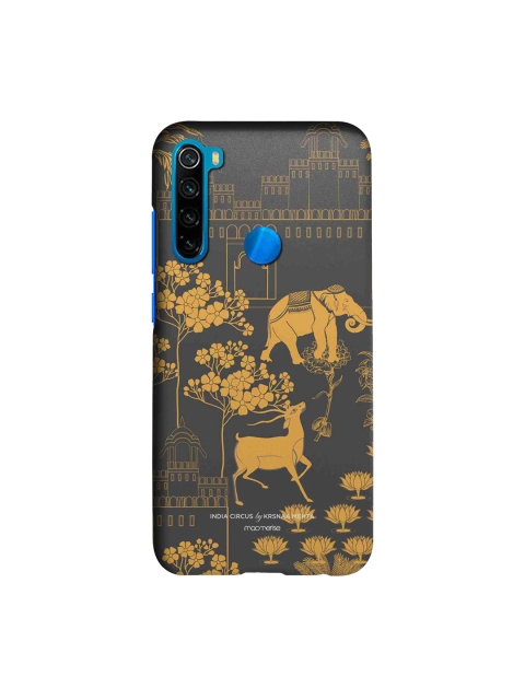 

macmerise Grey & Brown India Circus Regal Spectacle Sublime Xiaomi Redmi Note 8 Back Case
