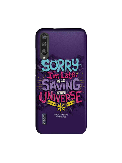 

macmerise Purple & Pink Marvel Comics Saving The Universe Sublime Xiaomi Mi A3 Back Case