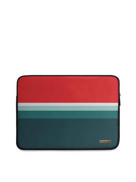 

DailyObjects Unisex Multicoloured Striped Laptop Sleeve, Multi