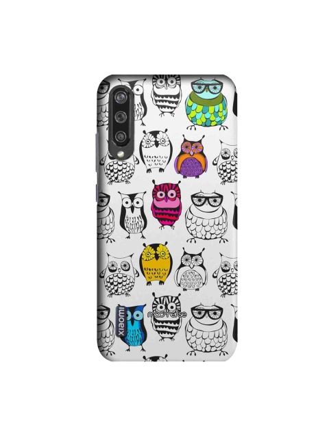 

macmerise White & Black Owl Art Sublime Xiaomi Mi A3 Back Cover