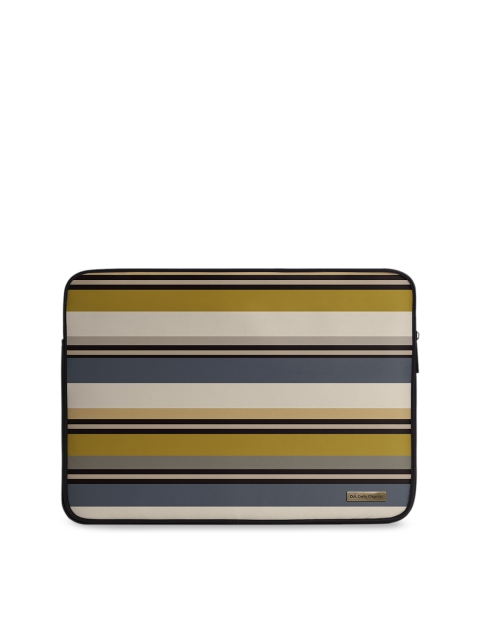 

DailyObjects Unisex Multicoloured Striped Laptop Sleeve, Multi
