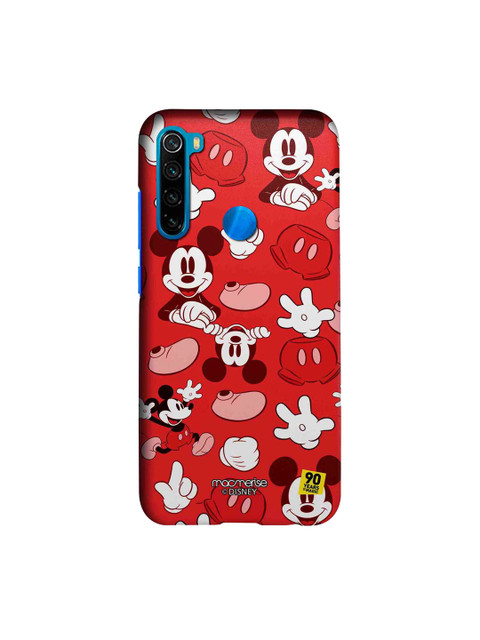 

macmerise Red & Black Disney Mickey Classic Sublime Xiaomi Redmi Note 8 Back Case
