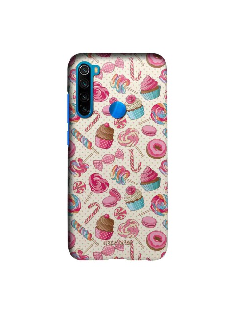 

macmerise Beige & Pink Sugar Rush Sublime Xiaomi Redmi Note 8 Back Case