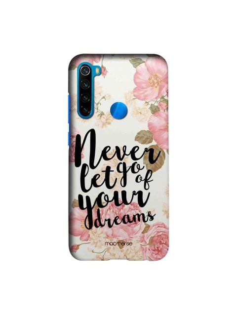 

macmerise Grey & Pink Your Dreams Xiaomi Redmi Note 8 Back Case