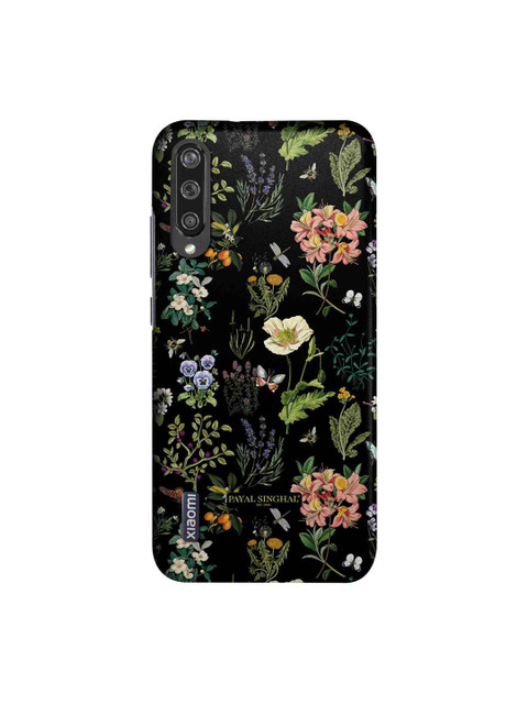 

macmerise Black & Green Payal Singhal Titli Printed Xiaomi Mi A3 Sublime Case