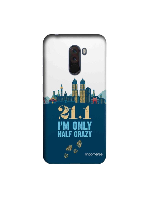 

macmerise Blue & White Half crazy illustration Sublime Xiaomi Poco F1 Case