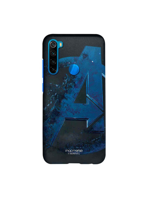 

macmerise Blue & Black Marvel Comics Endgame Logo Sublime Xiaomi Redmi Note 8 Back Case