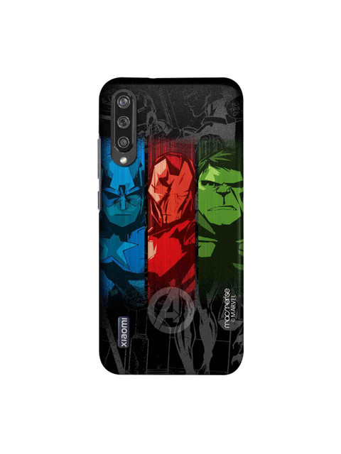 

macmerise Black & Red Marvel Comics Avengers Sketch Sublime Xiaomi Mi A3 Back Cover Case