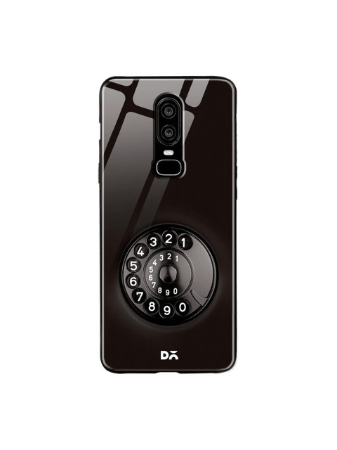 

DailyObjects Black Dialer OnePlus 6 Glass Case
