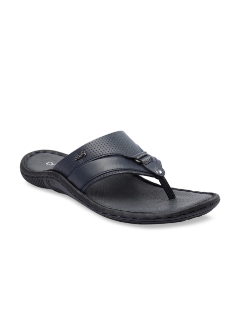 

one8 Select BY VIRAT KOHLI Men Blue Comfort Leather Sandals