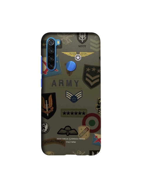

macmerise Olive Green & Black Roger That Sublime Xiaomi Redmi Note 8 Back Case