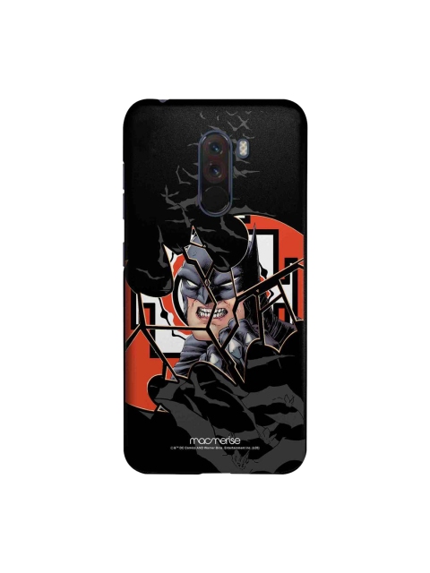 

macmerise Black & Orange DC Comics Angry Bat Sublime Xiaomi Poco F1 Back Case