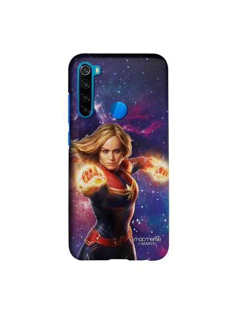 

macmerise Blue & Red Fierce Captain Marvel Sublime Xiaomi Redmi Note 8 Back Cover