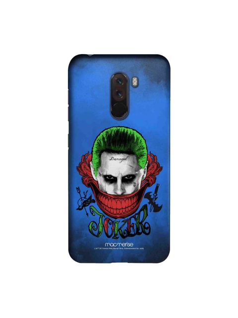 

macmerise Blue & Red DC Comics Damaged Joker Printed Xiaomi Poco F1 Case