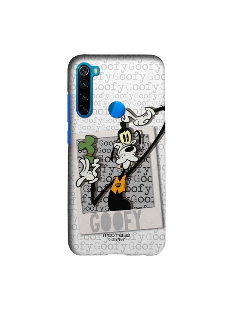 

macmerise White & Black Disney Hello Mr Goofy Sublime Xiaomi Redmi Note 8 Back Case