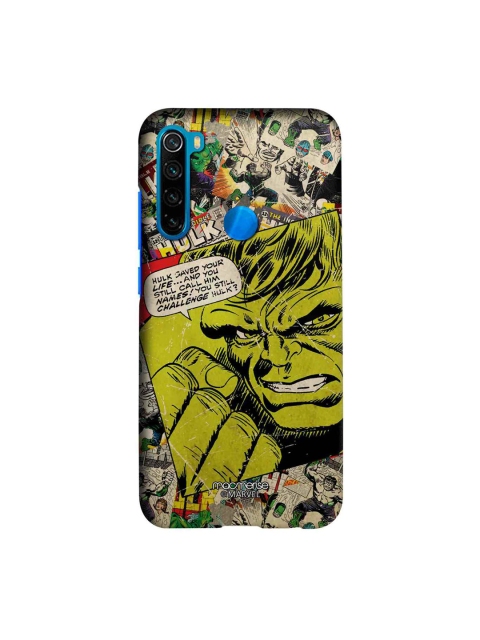 

macmerise Green & Black Marvel Comics Hulk Sublime Xiaomi Redmi Note 8 Back Case