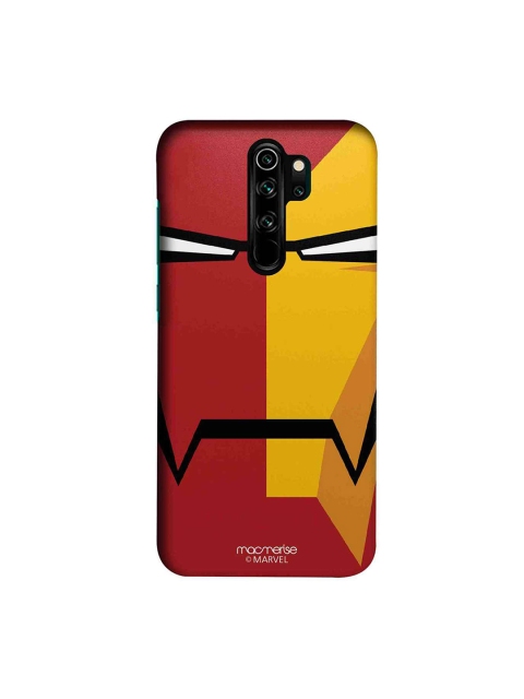 

macmerise Red & Yellow Marvel Comics Face Focus Ironman Sublime Xiaomi Redmi Note 8 Pro Back Case