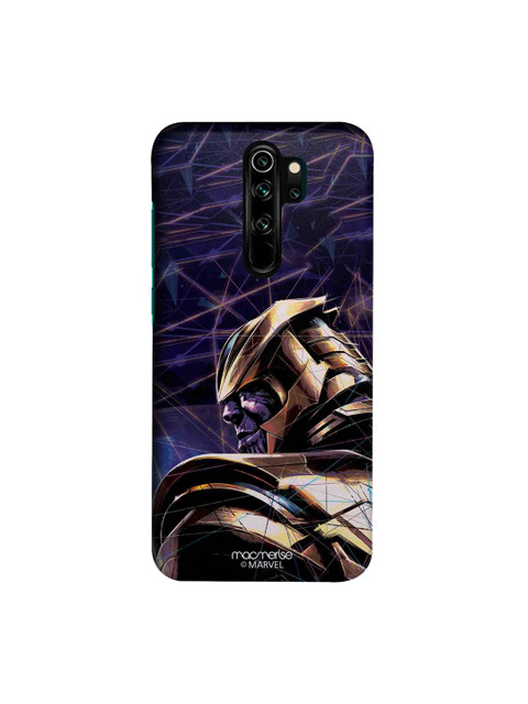 

macmerise Purple & Black Marvel Comics Thanos On Edge Sublime Xiaomi Redmi Note 8 Pro Back Case