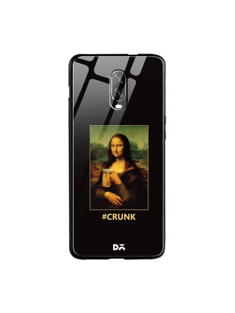 

DailyObjects Black & Green Crunk OnePlus 6T Glass Case