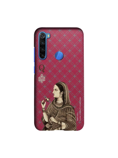 

macmerise Pink & Brown India Circus Ban Ja Rani Sublime Xiaomi Redmi Note 8 Back Case