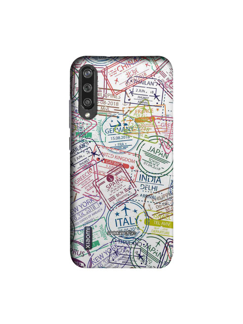 

macmerise White & Green Immigration Stamps Classic Sublime Xiaomi Mi A3 Back Case