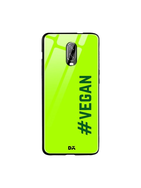 

DailyObjects Green Vegan OnePlus 6 Glass Case