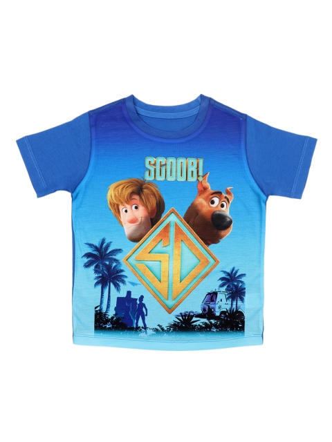 

Scooby-Doo Boys Blue Printed Round Neck T-shirt