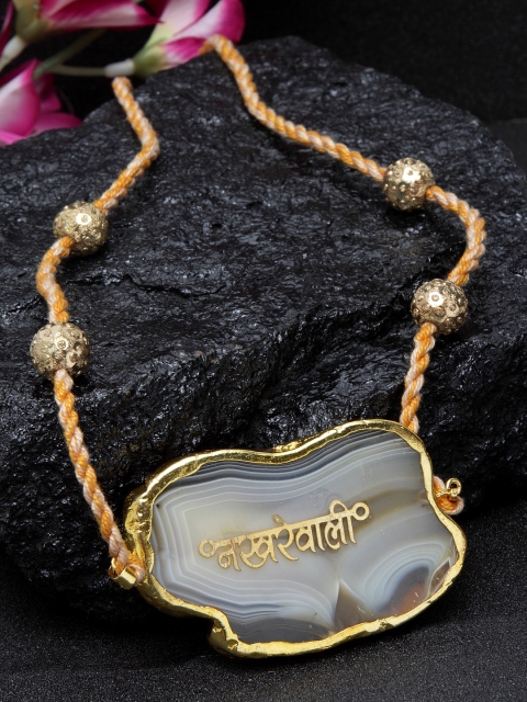 

DUGRISTYLE Gold Plated Peeli Nakhrewali Copper Chain, Yellow