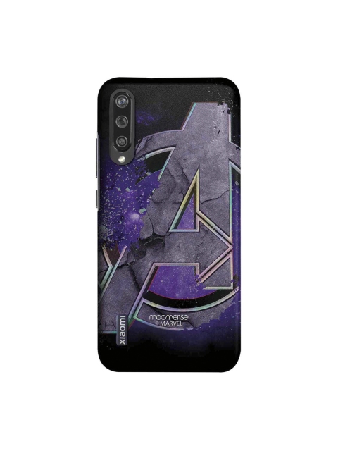 

macmerise Purple & Black Marvel Comics Endgame Logo Sublime Xiaomi Mi A3 Back Case