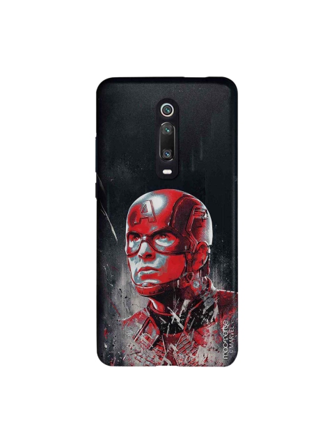 

macmerise Black & Red Marvel Comics Charcoal Art Captain America Sublime Xiaomi Redmi K20 Pro Back Case