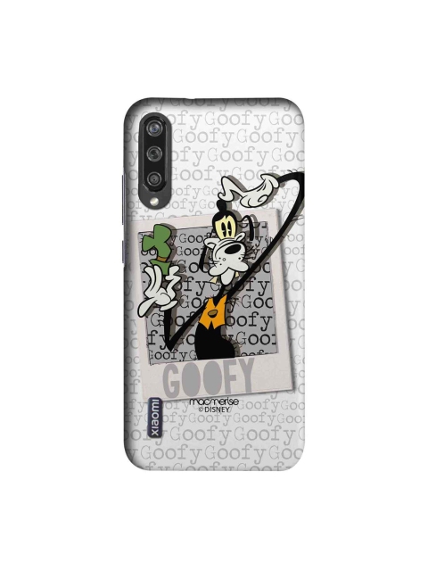 macmerise White & Grey Disney Hello Mr Goofy Sublime Xiaomi Mi A3 Back Cover