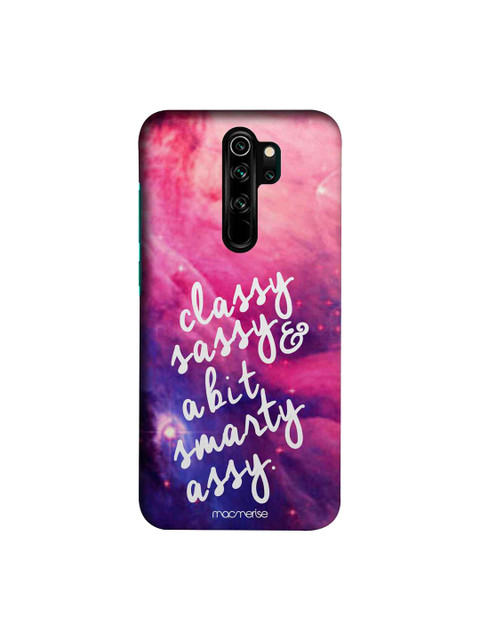 

macmerise Pink & Purple Smarty Assy Sublime Xiaomi Redmi Note 8 Pro Back Cover