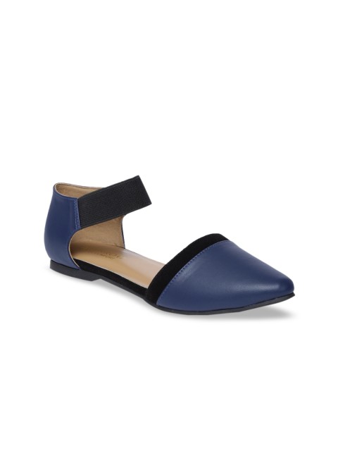 

Monrow Women Blue Solid Ballerinas