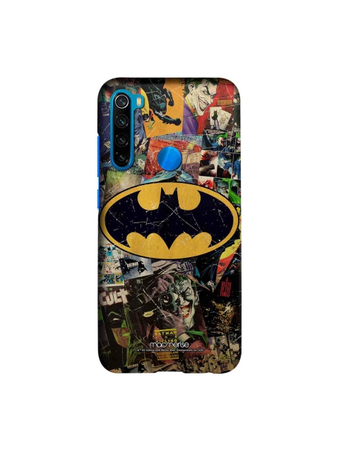 

macmerise Black & Yellow DC Comics Bat Sublime Xiaomi Redmi Note 8 Back Case