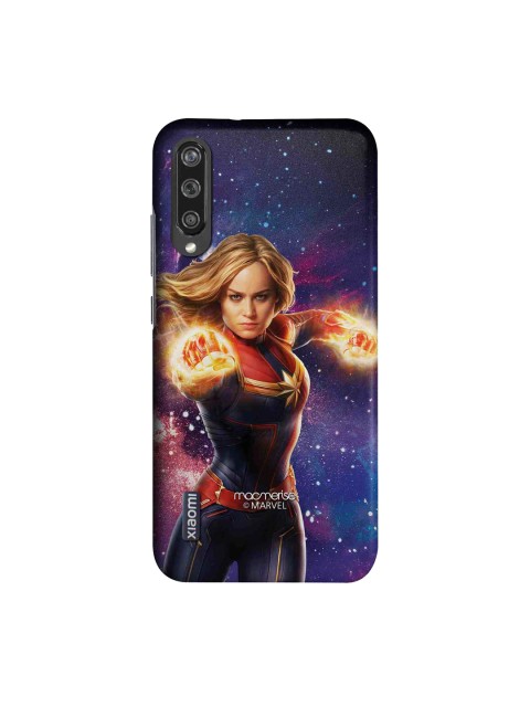 

macmerise Blue & Red Marvel Comics Fierce Captain Marvel Sublime Xiaomi Mi A3 Back Case