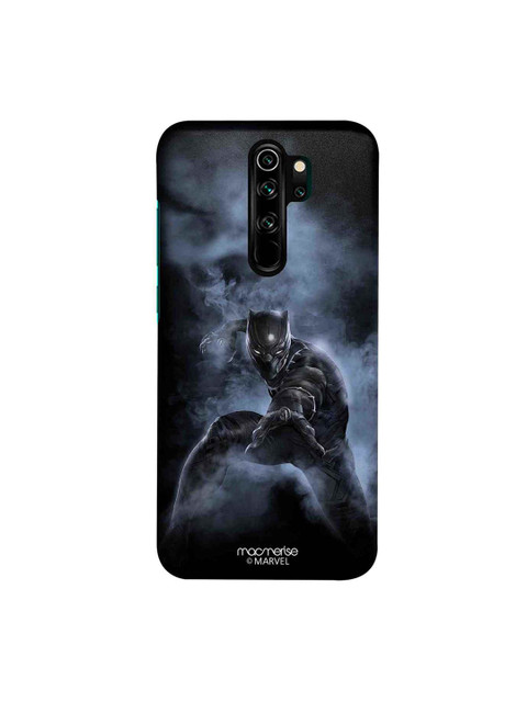 

macmerise Blue & Black Marvel Comics Panther Attack Xiaomi Redmi Note 8 Pro Sublime Back Case