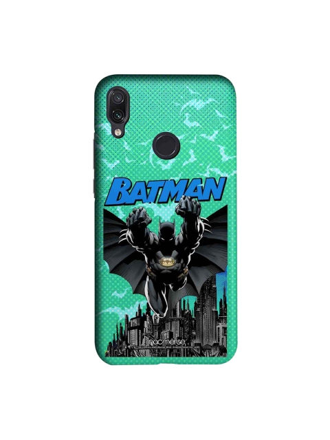

macmerise Teal Green & Black DC Comics Bat On The Hunt Printed Xiaomi Redmi Note 8 Case