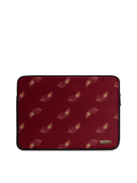 

DailyObjects Unisex Red Printed 16 inch Laptop Sleeve