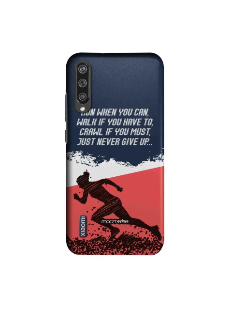 

macmerise Black & White Running Motivation Sublime Xiaomi Mi A3 Back Case, Blue