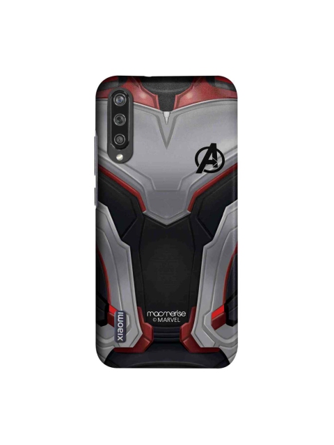 

macmerise Grey & Black Marvel Comics Avengers Endgame Suit Sublime Xiaomi Mi A3 Back Case