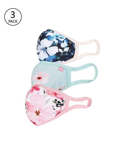 Unisex Pack Of 3 Resuable 3-Layer Outdoor Mask
