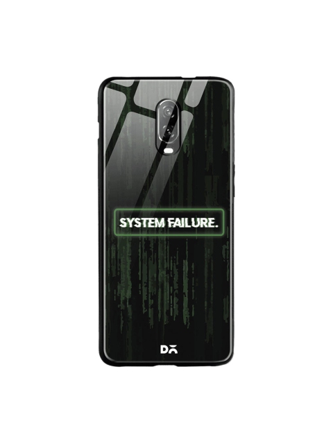 

DailyObjects Black & White System Failure OnePlus 6T Glass Cover