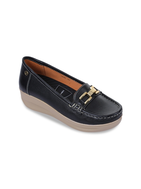 

Liberty Women Black Slip-On Sneakers
