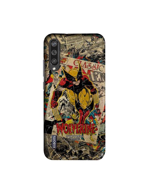 

macmerise Yellow & Red Marvel Comics Wolverine Sublime Xiaomi Mi A3 Back Cover