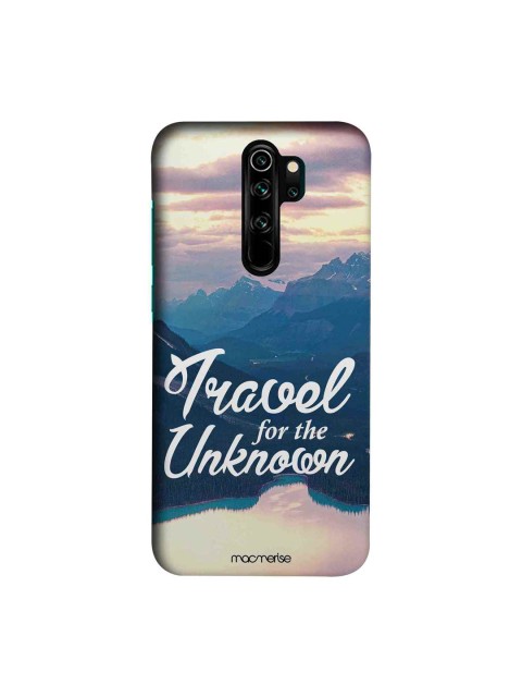 

macmerise Blue & Beige Travel For The Unknown Sublime Xiaomi Redmi Note 8 Pro Back Cover