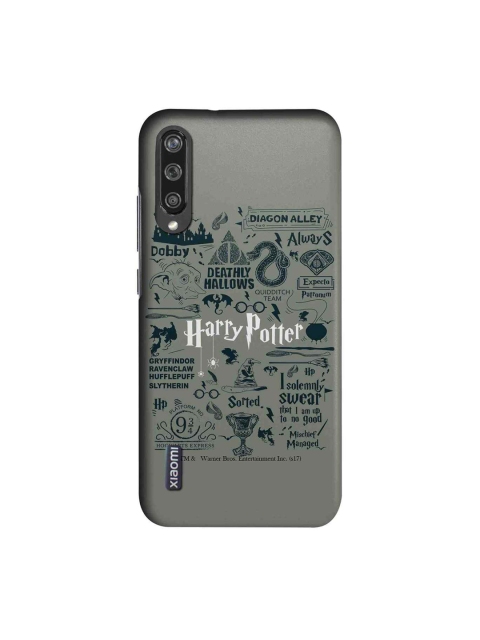 

macmerise Grey & White Harry Potter Infographic Sublime Xiaomi Mi A3 Case